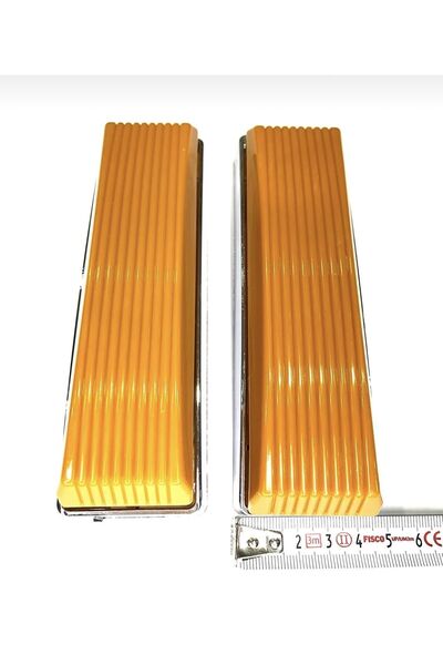 otopaspascım مصباح آخر - مصباح جانبي للإضاءة الداخلية للسيارات لون برتقالي (2...