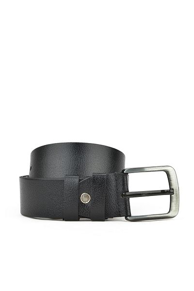 Ziya Genuine Leather Black Men's Belt - 4.5 cm 141980 Z202
