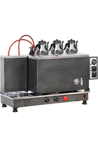 KUTLU TİCARET Kutlu Statik 3 Demlikli Çay Kazanı