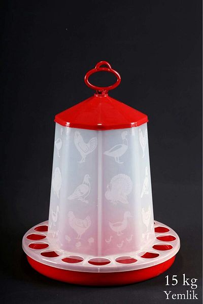 Petshop Chicken Goose Duck Turkey 15 Liter Feeder 18 Liter Waterer Two in One Will Be Sent