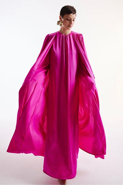 Nuum Design Satin Abaya and Shawl Dress Set - Set of 3