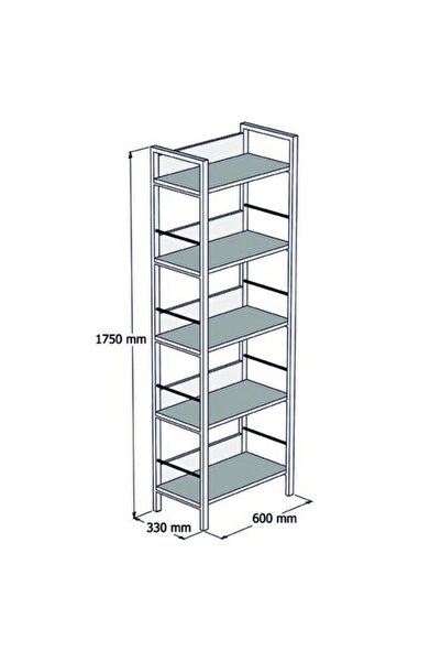 Yesst Diversi 6005 Metal Raf Lidya