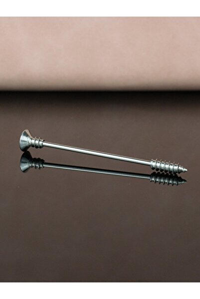 MORNEVA Vida Şekilli Çelik Köprü İndustrial Piercingi