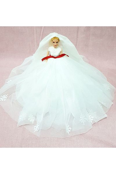 Efe Bridal Doll Handmade - Doll with Wedding Dress
