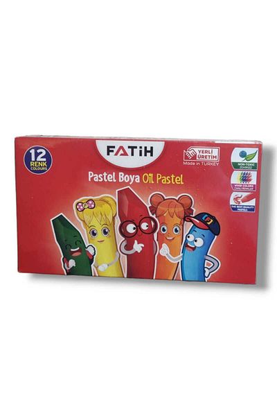 Fatih Quality Pastel Paint 12 Colors