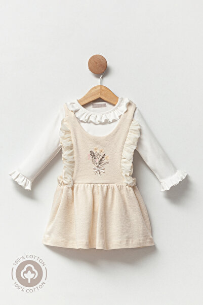 Cassiope Mini Princess Girl Baby 2-Piece Set Jacquard Knitted Fabric