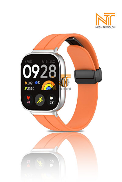 Nezih Case ساعة شاومي ريدمي 4 / 5 / 6 / باند 8 برو / حزام سيليكون عالي الجودة...