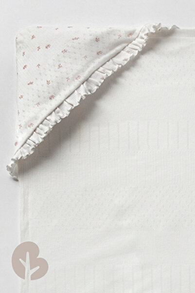 Cassiope Sweetie Kız Bebek Battaniye 80cm x 85cm %100 Pamuk Pointel Ribana