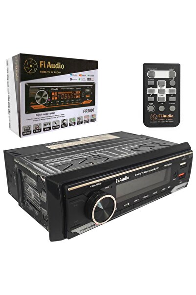 Lucest Xdn Fi Audio Fr-2000 Oto Teyp 4X50 Watt Bluetooth Carlive 2Xusb Sd Fm ...