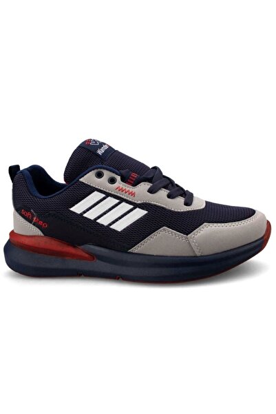 Demashoes حذاء رياضي خفيف الوزن للمشي اليومي والجري باللون الأزرق الداكن والر...