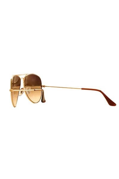 Ray-Ban Сонцезахисні окуляри AVIATOR GRADIENT золотого кольору