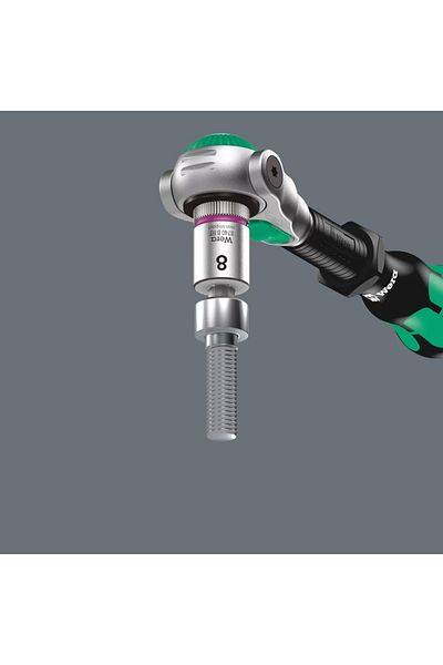 wera 8740 B Hf Hex-plus - 3/8" Socket, 1/8"x107mm,05003081001
