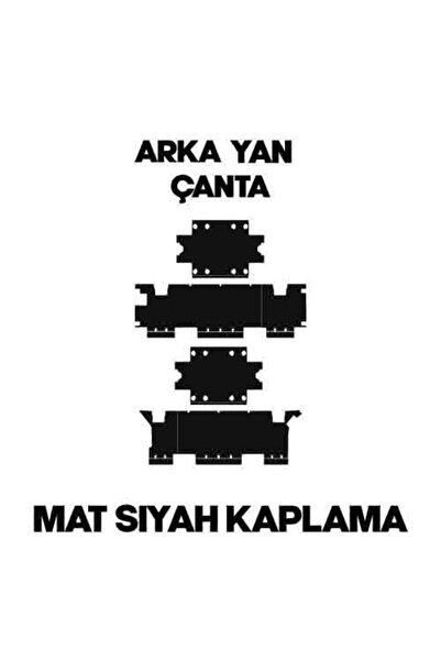 Motiker Bmw Alüminyum Gs Desen Orta Ve Yan Çanta (TOP AND SİDE FULL CASE) 200...