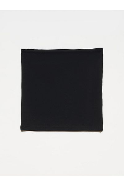 Dilvin 20667 Crop Top imprimat-Negru