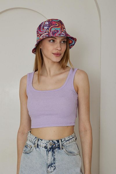 Chandraswear Pink Patterned Women's Bucket Hat - Hope