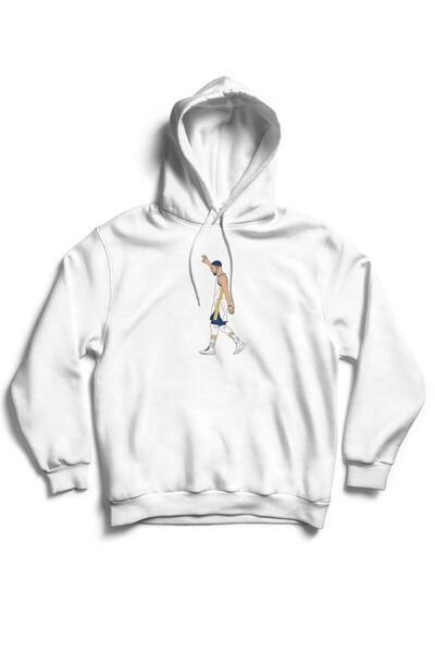 The Baski Unisex bela Stephen Curry košarkaška majica bez džepova Štampano Sa...