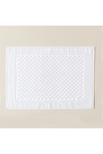 Chakra 50X70 cm White Floss Foot Towel