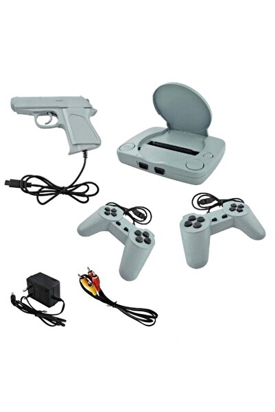 Elvita super 8 bit Uyumlu game atari 2 oyun kolu 1 oyun tabancasi