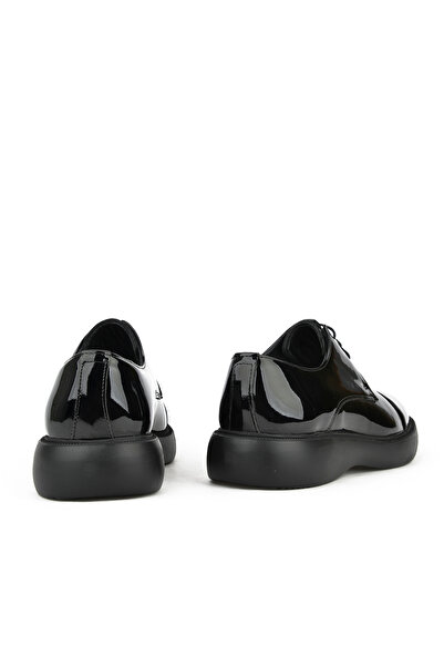 Ziya Чоловічі веганські шкіряні черевики 1411023z709152 Чорні