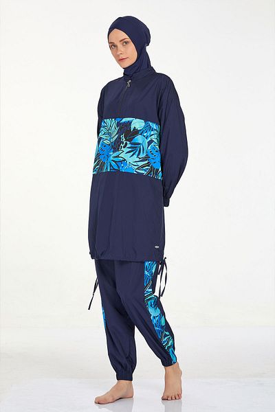 Adasea Hijab Swimsuit - Women's, Malva, Full Covered
