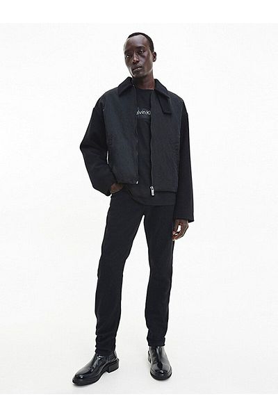 Calvin Klein Чоловічі джинси з вузькою талією з прямими ногами чорного кольору K10k1112391by