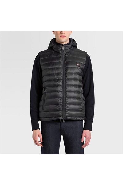 PAUL&SHARK Men's Woven Vest C.wPolyester