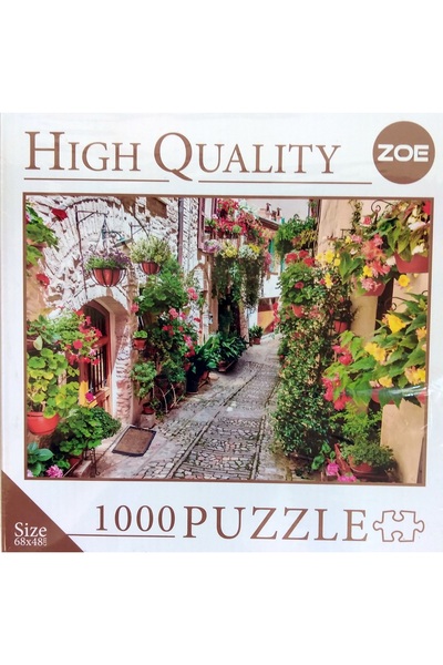 3NUR 1000 Parça Puzzle High Quality Yetişkin Puzzle - Ancient Street