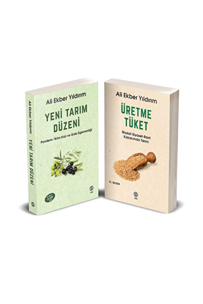 Sia Kitap Üretme Tüket - Yeni Tarım Düzeni Ikili Set - Ali Ekber Yıldırım