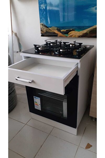 MyMob Mobilya Ankastre 01 Çekmeceli Modül Fırın Ve Ocak Dolabı (OCAK FIRIN HARİÇ)
