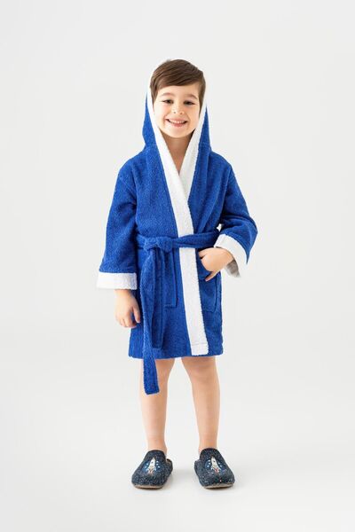 Soley روب حمام للأطفال للجنسين من Pueri - 100% قطن