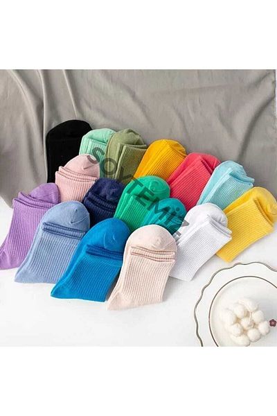 SOYTEMİZ Solid Colors College 8 Ζεύγη Κάλτσες
