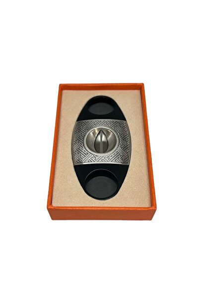 GoldEagle Metal Premium V-Cut Puro Makası Puro Kesicisi