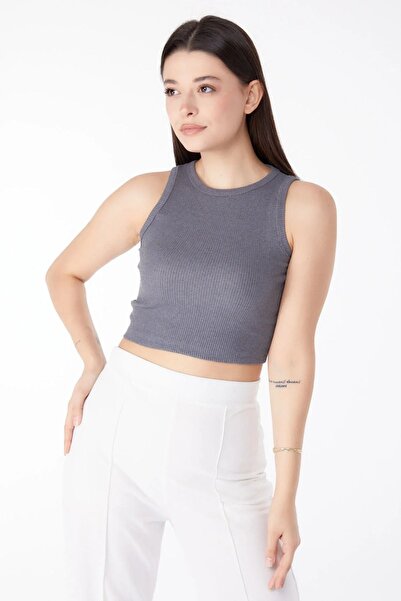 Kadın kaşkorse crop