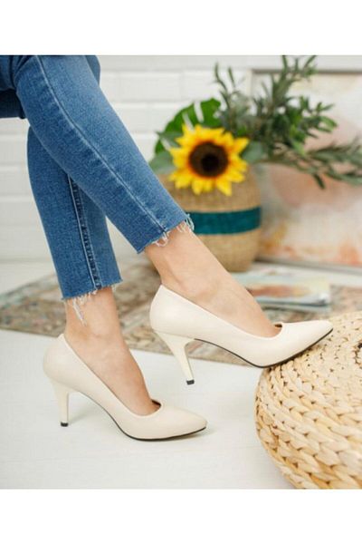 Demashoes Pantofi cu toc stiletto Skin Skin pentru femei