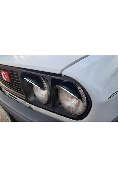 Renault 12 Toros Toros Reno 12 Far Şapkası Takımı 4 Adet Krom Tüm Modellerine Uyumludur