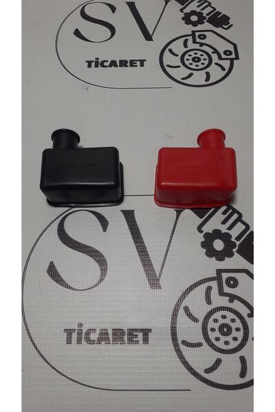 Genel Markalar 2 Adet Akü Kutup Başı Koruma Lastiği Takım Set (+ Kutup - Kutup)