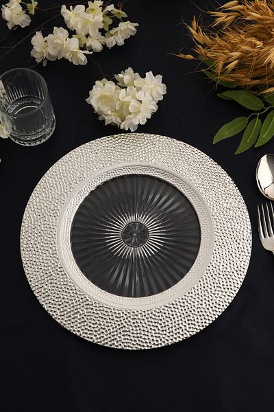 TR Turan Collection Set Supla MERCAN 6 bucăți culoare argintie - plastic dur de lux