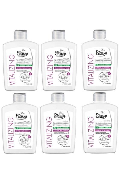 Farmasi Dr. C.tuna Vitalizing - Garlic and Capixyl Shampoo for Hair Loss 6 X Pieces
