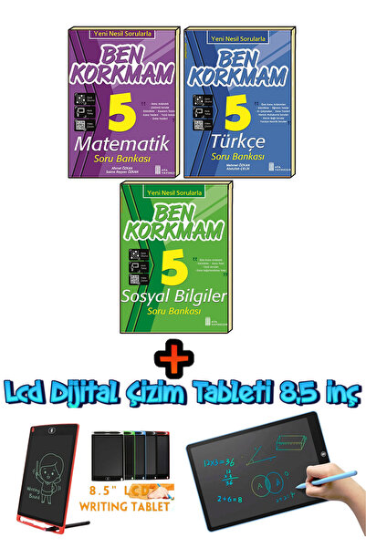 Ata Yayıncılık Ata 5.sınıf Matematik Soru Bankası Türkçe Ve Sosyal Bilgiler S...