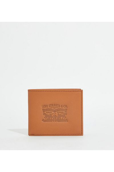 Levi's Levis Men's Textured Brown Wallet