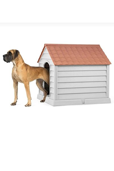 Şenyayla Plastik XXL Büyük Boy Plastik Köpek Klübesi Büyük Irk