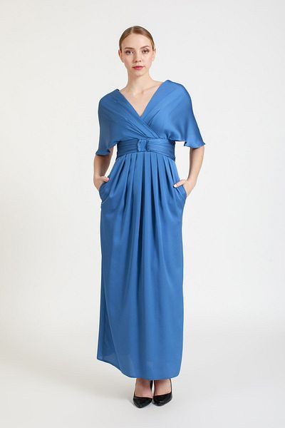 ESCOLL Women's Bat Sleeve Evening Dress 1924