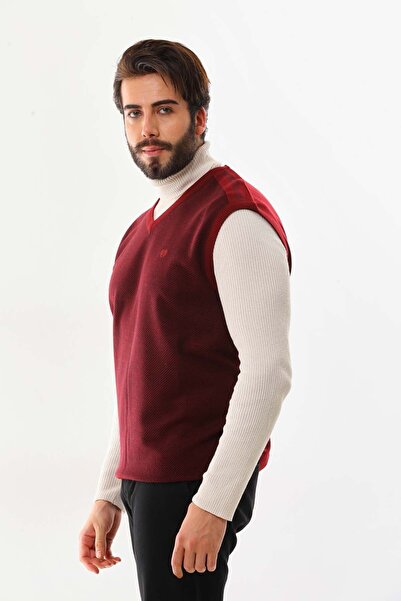 Pelikan Чоловічий светр з V-подібним коміром 9617 Кереміт