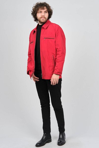 daynax Men's Seasonal Coat with Zipper Pocket 4925100 Red