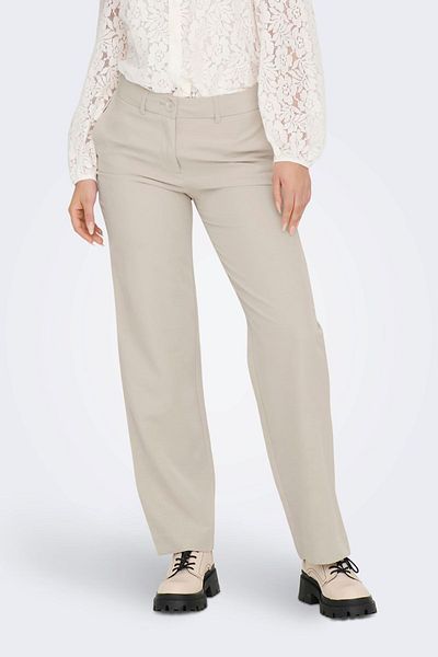 ONLY Women's Onllana Classic Trousers 15267759 Stone