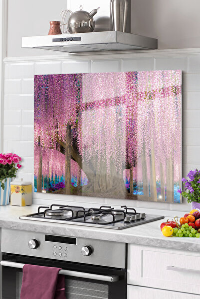 Onbiya Premium kuhinjsko staklo - zaštitnik za drvenu pozadinu