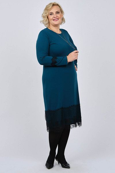 Ced Rochie accesorie detaliată din dantelă albastră pentru femei 47220585