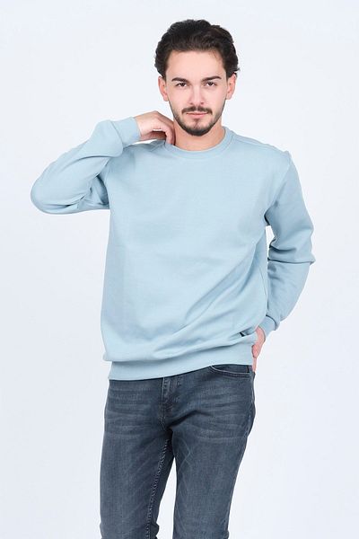 Metropolitan Hanorac pentru bărbați cu gât crew 62422106 Turcoaz