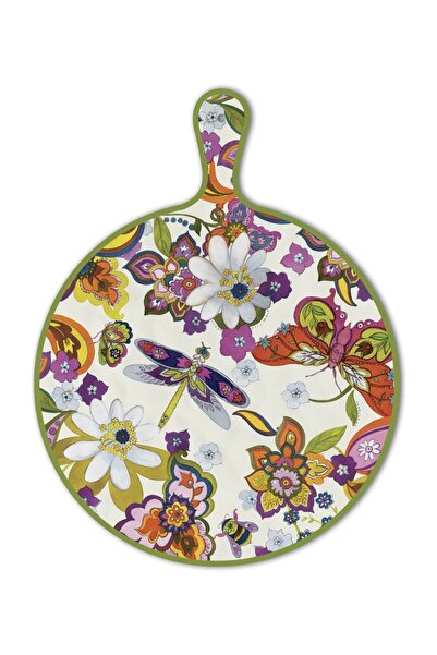 Baci Milano Amazzonia Yuvarlak Büyük Boy Kesme Tahtası