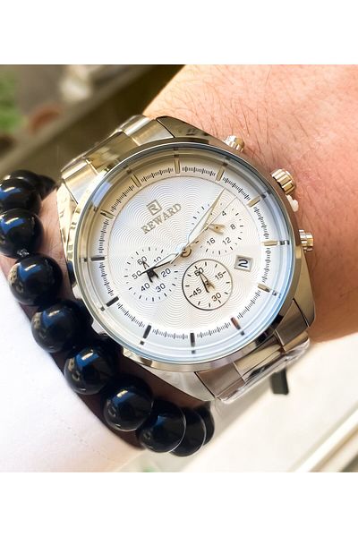 Reward Steel Men's Wristwatch